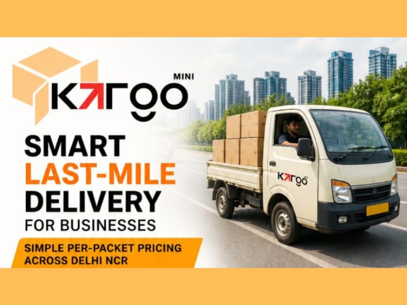 MiniKargo delivery truck in Delhi NCR